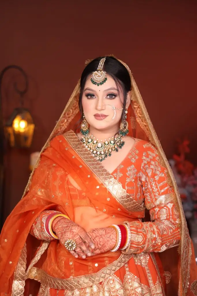 Best bridal makeup service in Agra by professional artist