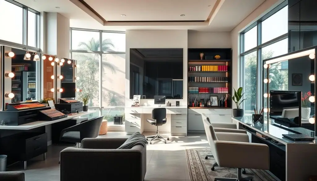 makeup studio location