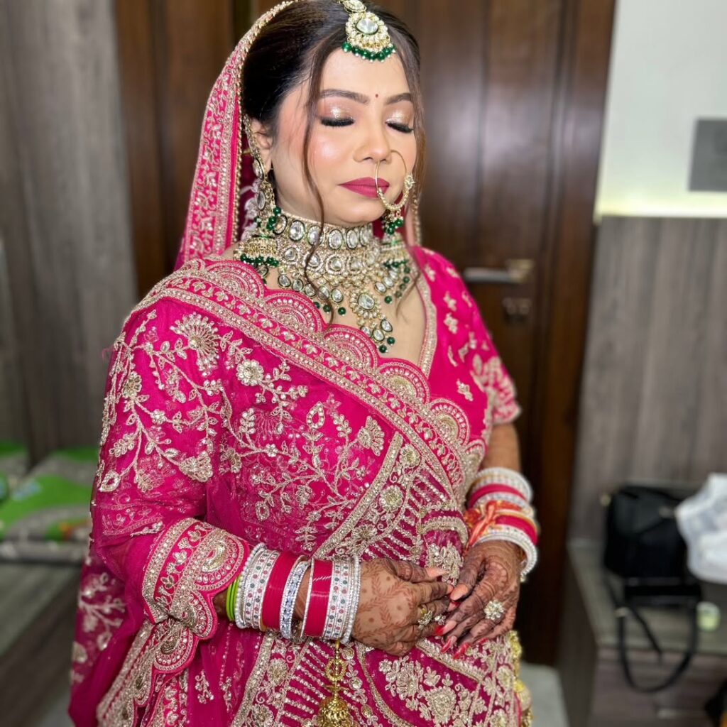 Best Bridal makeup artist AGRA